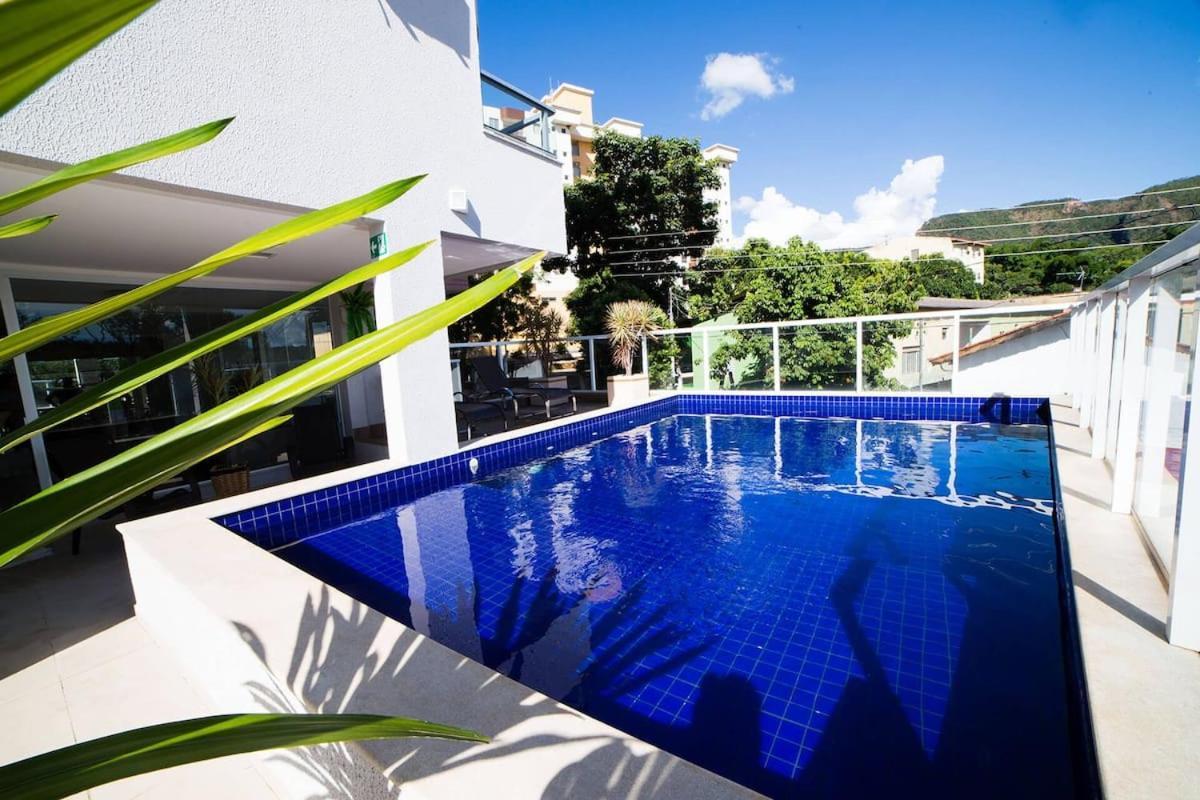 Serra Madre Com Linda Vista E Jacuzzi Rio Quente Exterior photo